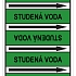 Značení potrubí, studená voda